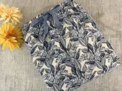 美品⭐️ユニクロ　エアリズム　リラコ　ブルーリーフ⭐️
