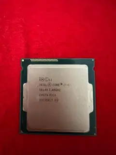 動作品　Intel Core i7-4770 3.40GHz CPU