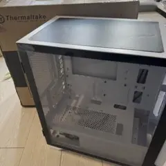 【美品】【送料無料】Thermaltake S100 TG ホワイト 白色