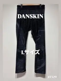 DANSKIN ダンスキン レギンスパンツ Lサイズ 総柄 ヨガ フィットネス