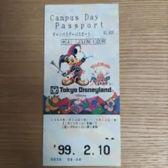 東京ディズニーリゾート「キャンパスデーパスポート」販促非売品ポスター TDL 春のキャンパスデーパスポート 大判ポスター未使用非売品
