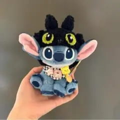 スティッチ ぬいぐるみ 帽子付き