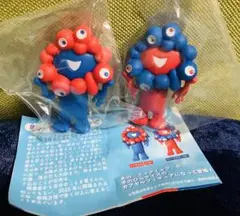 大阪万博 ミャクミャク フィギュア ガチャガチャ 海洋堂 2点セット　立ち姿