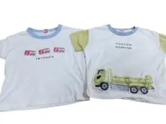TOMICA　トミカ　はたらく車　工事車両　Tシャツ
