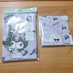 130cm　子供用エプロン　三角巾セット　クロミ　マイメロ　サンリオ