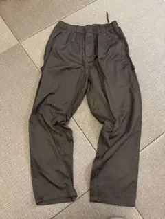 ディッキーズ★黒テーパードシェフパンツ★L
