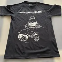 ファイテン RAKUシャツ 速乾 Tシャツ すみっコぐらし 黒 L