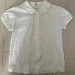 parentsdream 半袖ブラウス 110 ホワイト