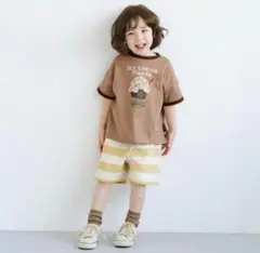 p.premier　アイスちょーだいTシャツ　90