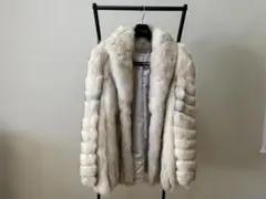【オーストラリア現地限定】毛皮(ブルーフォックス)コート　size16