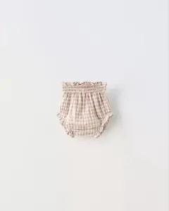 zara baby ギンガムチェックアンダーパンツ