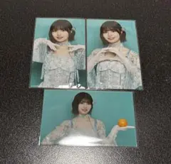 中西アルノ　乃木坂46 ネーブルオレンジ　ミニ生写真　コンプ