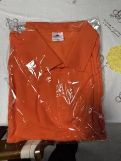 オレンジ ポロシャツ 未使用