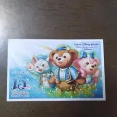 ディズニーシー　15周年チケット　ダッフィー　シェリーメイ　ジェラトーニ TDL
