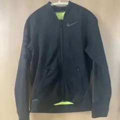 Nike DRI-FIT ブラック/蛍光イエロー ジャケットS