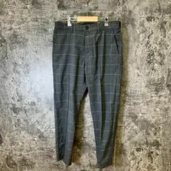 センス抜群✨コムサミューン【M】テーパードパンツ チェック柄