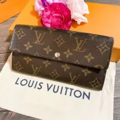 【美品】ルイヴィトン モノグラム ポルトフォイユサラ