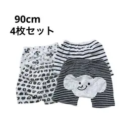 ベビー ベビー服 ズボン ショートパンツ パジャマ ゾウ 動物 夏 90cm