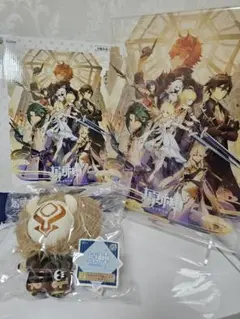 原神 ビッグアクリルボード ヒルチャールぬいぐるみ くじ　C