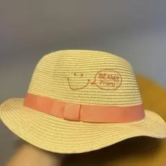ビームスミニ　麦わら帽子　キッズ　53cm