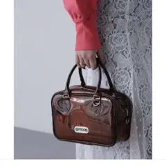【ROSEBUD別注】OUTDOORPRODUCTS PVCボストンバッグ