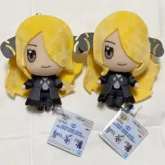 ポケモンマスターズ EX ぬいぐるみ シロナ 2点まとめ売り ❶