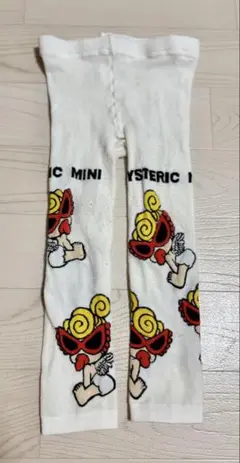 HYSTERIC MINI キッズタイツ ホワイト 90cm~100cm