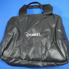 CHANEL未開封品　 ブラック コスメティックナイロンミニ バッグ