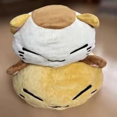ねむねこ　2体セット　クッション　ぬいぐるみ