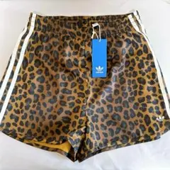 【日本未入荷】XS adidas レオパード ショートパンツ ハーフパンツ 希少