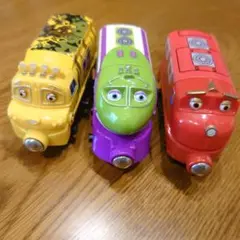 チャギントン 木製 車両 3個セット