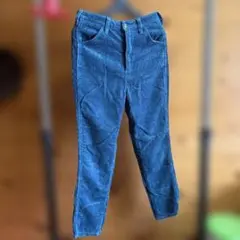 lowrysfarm コーデュロイパンツ ブルー