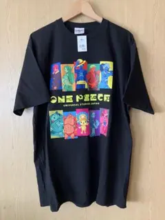 ワンピースプレミアサマー USJ限定 Tシャツ ブラック ユニセックス XL