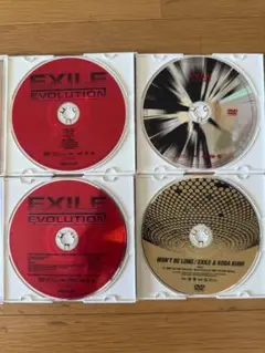 【DVDのみ】EXILE DVD 4枚セット