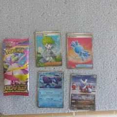 ポケモンカードメガシンフォニア4パック開封分