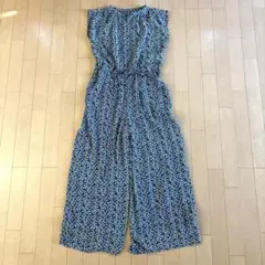 シューラルー花柄オールインワンサロペットシフォン