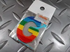 ワッペン　G LGBT レインボーカラー