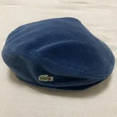 LACOSTE ネイビー コーデュロイ ハンチング