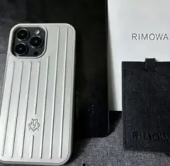 未使用/新品RIMOWA iPhone 14Pro ケース シルバー