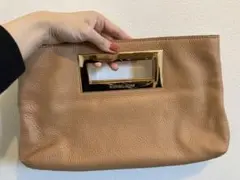 マイケルコース クラッチバッグ ベージュ
