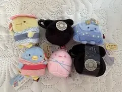 すみっコぐらし　てのりぬいぐるみ　ホテルニューすみっこ　6個セット