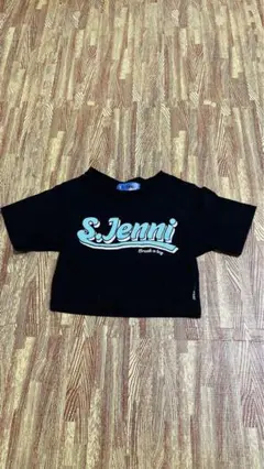 S.Jenni ロゴプリント Tシャツ 黒 140cm