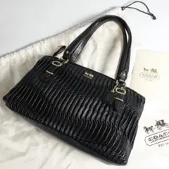 COACH ギャザー ハンドバッグ