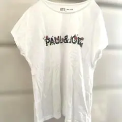 PAUL & JOE ユニクロ　フラワープリント Tシャツ 150