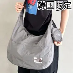 ホーボーバックL＊チャコール　グレー＊韓国限定＊ノースフェイス＊ホワイトレーベル
