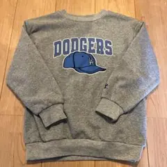 Dodgers トレーナー グレー　130 新品　ドジャース　大谷翔平　佐々木