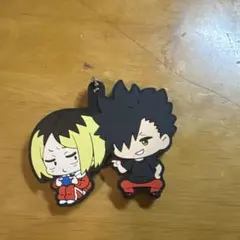 ハイキュー!! ラバーマスコット バディコレ 孤爪研磨＆黒尾鉄朗