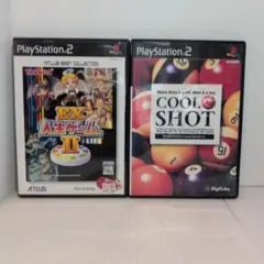 【PS2】EX人生ゲームⅡ　＆　COOL SHOT　２本セット