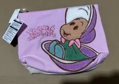東京ディズニーリゾート ヤングオイスター サガラ刺繍ポーチ
