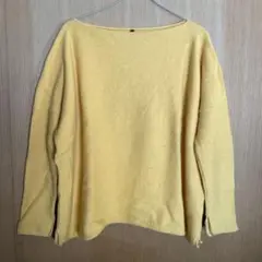 ダニエラグレジス イエロー ウール ニット